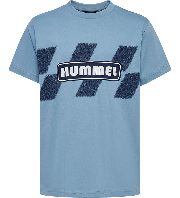 Hummel T-shirt - HmlPets - Faded Denim