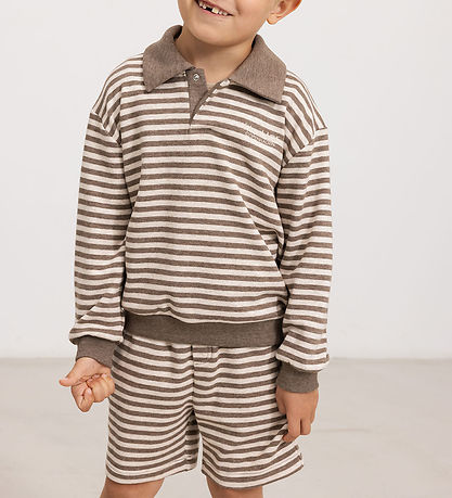 MarMar Shorts - Pelon S - Brown Stripe Melange MarMar Shorts - Pelon S - Brown Stripe Melange