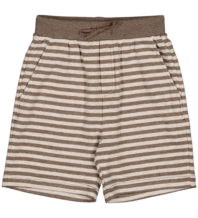 MarMar Shorts - Pelon S - Brown Stripe Melange