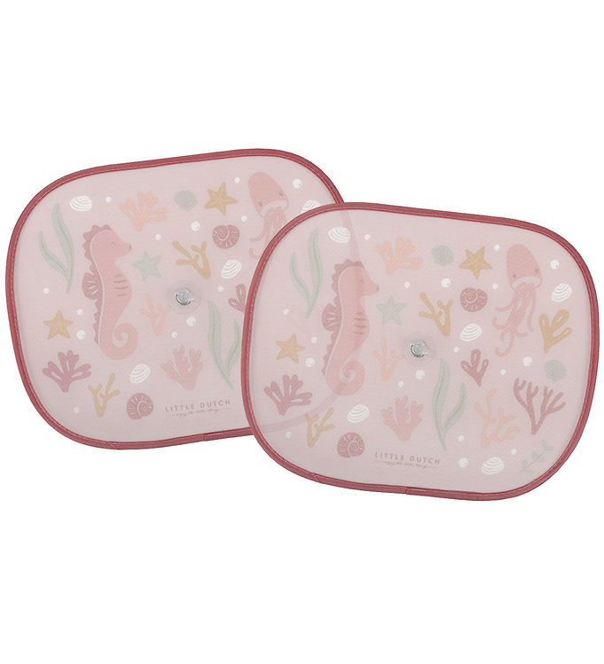 Little Dutch Solskærm til Bil - 2-Pak - 36x44 cm - Ocean Dreams