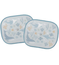 Little Dutch Solskærm til Bil - 2-Pak - 36x44 cm - Ocean Dreams  Little Dutch Solskærm til Bil - 2-Pak - 36x44 cm - Ocean Dreams