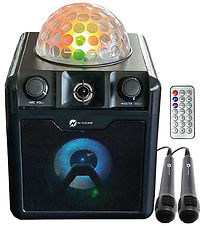 N-GEAR Karaoke Højtaler - Bluetooth Disco Block 410 - Sort