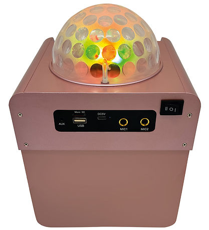 N-GEAR Karaoke Højtaler - Bluetooth Disco Block 410 - Space Pin