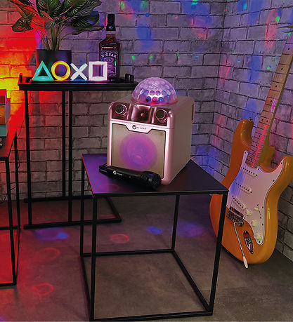 N-GEAR Karaoke Højtaler - Bluetooth Disco Block 410 - Space Pin