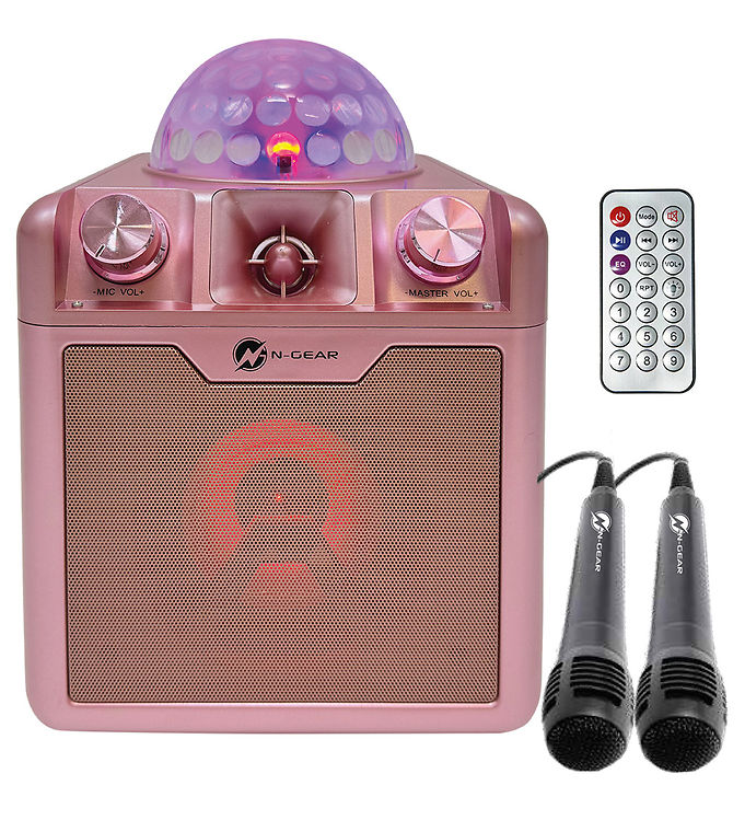 N-GEAR Karaoke Højtaler - Bluetooth Disco Block 410 - Space Pin