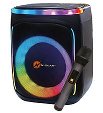 N-GEAR Karaoke Højtalere - Wireless - The Flash Banger 606 - Sor N-GEAR Karaoke Højtalere - Wireless - The Flash Banger 606 - Sor