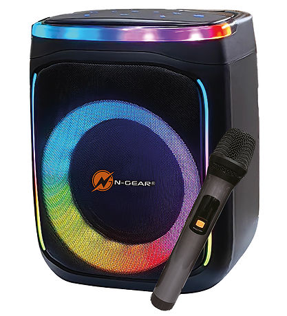 N-GEAR Karaoke Højtalere - Wireless - The Flash Banger 606 - Sor