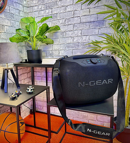 N-GEAR Højtaler med 2 Mikrofoner - Wireless - NRG600 - Sort