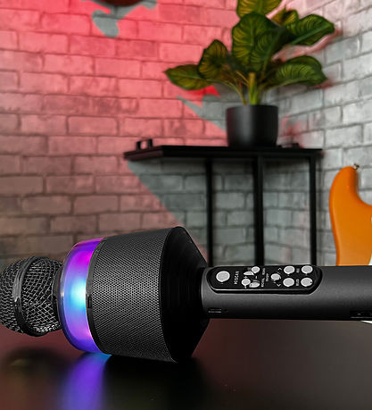 N-GEAR Mikrofon m. Lys - Wireless - Star Mic 100 - Space Grey N-GEAR Mikrofon m. Lys - Wireless - Star Mic 100 - Space Grey