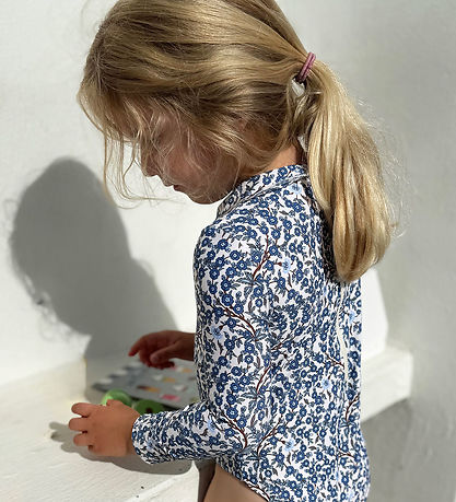 Petit Crabe Badedragt - Peeter Pan - UV50+ - Empress Blå Petit Crabe Badedragt - Peeter Pan - UV50+ - Empress Blå