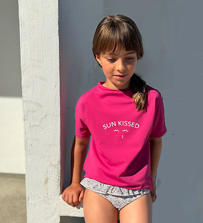 Petit Crabe Badebluse - Luna - UV50+ - Mulberry