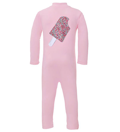 Petit Crabe Badeheldragt - Lou - UV50+ - Milkshake m. Is