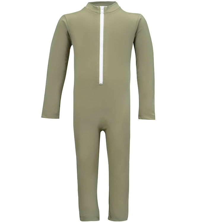 Petit Crabe Badeheldragt - Lou - UV50+ - Olive