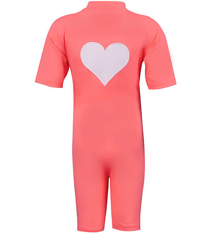 Petit Crabe Badeheldragt - Noe - UV50+ - Tropicana m. Hjerte