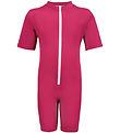 Petit Crabe Badeheldragt - Noe - UV50+ - Mulberry m. Kanin Petit Crabe Badeheldragt - Noe - UV50+ - Mulberry m. Kanin