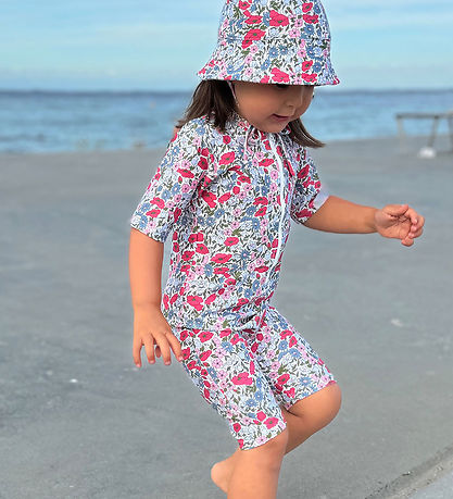 Petit Crabe Coverall Swimsuit - Natsu - UV50+ Poppy & Daisy