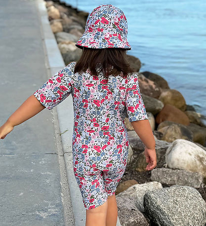 Petit Crabe Coverall Swimsuit - Natsu - UV50+ Poppy & Daisy