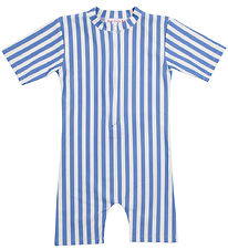 Petit Crabe Badeheldragt - Natsu - UV50+ - Vertical Stripe Petit Crabe Badeheldragt - Natsu - UV50+ - Vertical Stripe