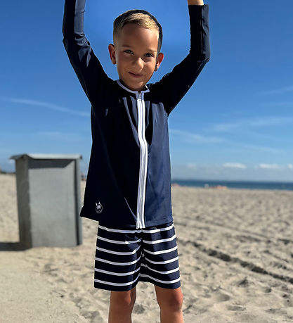 Petit Crabe Badebluse - UV50+ - Navy Petit Crabe Badebluse - UV50+ - Navy