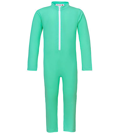 Petit Crabe Coverall Swimsuit - Lou - UV50+ - Parrot w. Anchor