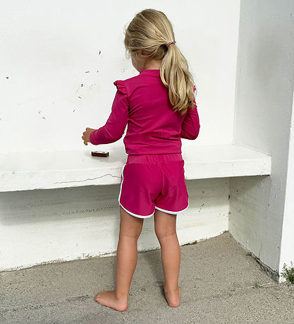 Petit Crabe Sund stuttbuxur - Alexa - UV50+ - Mulberry