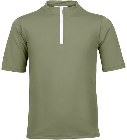 Petit Crabe Badebluse - Max - UV50+ - Olive Petit Crabe Badebluse - Max - UV50+ - Olive