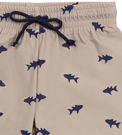 Petit Crabe Badeshorts - Alex - UV50+ - Sand Fish