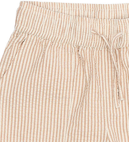 The New Shorts - TnOllie - Indian Tan Striped