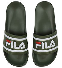 Fila Badesandaler - Morro Bay Teens - Olive Night Fila Badesandaler - Morro Bay Teens - Olive Night