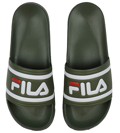Fila Badesandaler - Morro Bay Teens - Olive Night