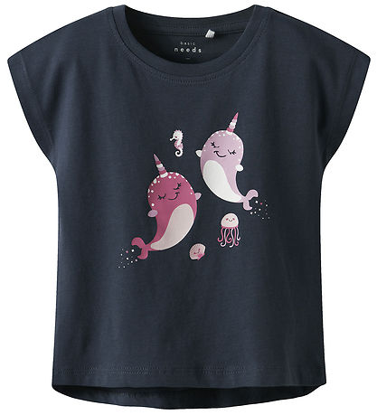 Name it T-shirt - NmfVigea - Spellbound/Whales