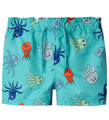 Name it Badeshorts - NmmZeus - Blue Atoll Name it Badeshorts - NmmZeus - Blue Atoll