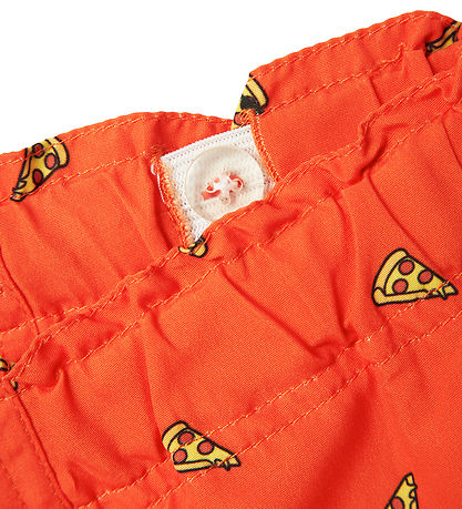 Name it Badeshorts - NmmZeus - Red Orange