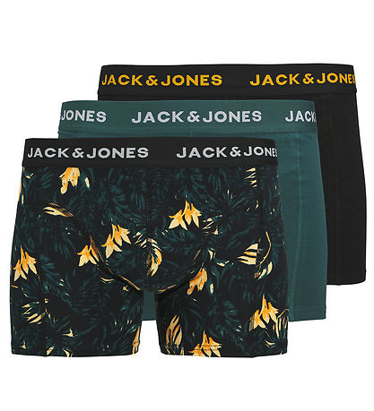 Jack & Jones Boxers - 3-Pack - JacTyler - Black/Black - Deep