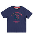 GANT T-shirt - Arch - Dusty Navy m. Print GANT T-shirt - Arch - Dusty Navy m. Print