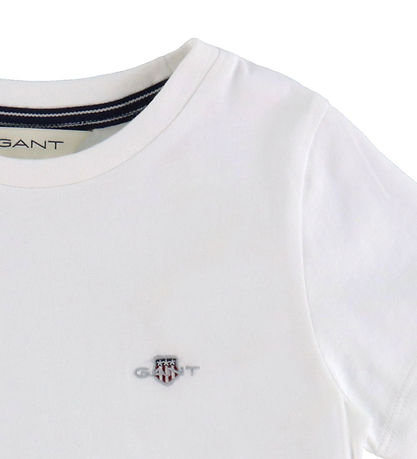 GANT T-shirt - Shield - Hvid GANT T-shirt - Shield - Hvid