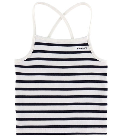 GANT Top - Rib - Evening Blue