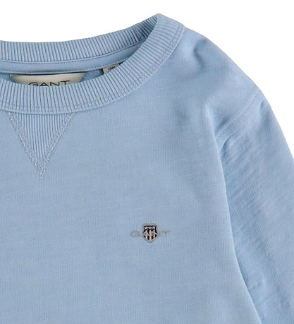 GANT Sweatshirt - Shield - Calming Blue GANT Sweatshirt - Shield - Calming Blue