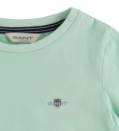 GANT T-shirt - Shield - Faded Mint