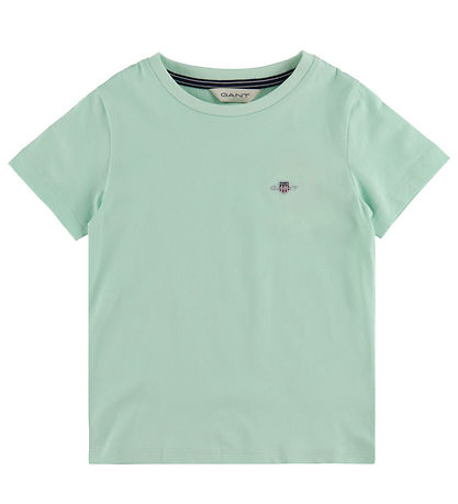 GANT T-shirt - Shield - Faded Mint