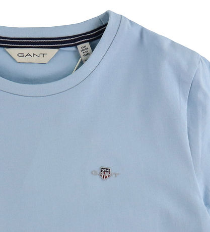 GANT T-shirt - Shield - Calming Blue GANT T-shirt - Shield - Calming Blue