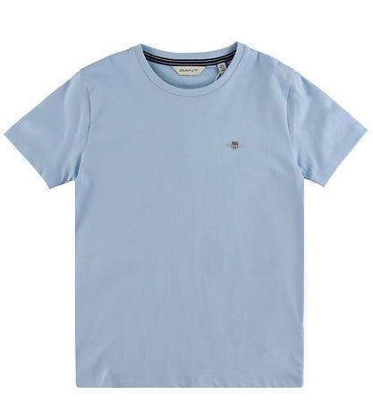 GANT T-shirt - Shield - Calming Blue GANT T-shirt - Shield - Calming Blue