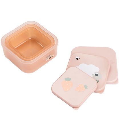 Done by Deer Snackbokse - Tiny Farm - 3-pak - Powder Done by Deer Snackbokse - Tiny Farm - 3-pak - Powder