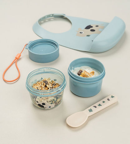 Done by Deer Beholder - To Go 2-way Snack - Tiny Farm - Blå
