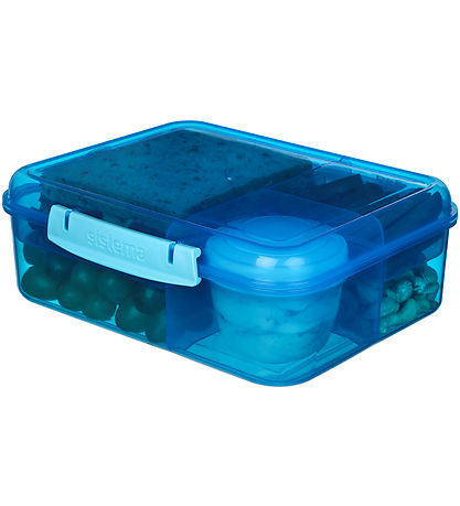 Sistema Madkasse - 1,65 L - Bento Lunch - Satin Sky Blue Sistema Madkasse - 1,65 L - Bento Lunch - Satin Sky Blue