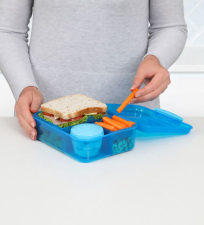 Sistema Madkasse - 1,65 L - Bento Lunch - Satin Sky Blue Sistema Madkasse - 1,65 L - Bento Lunch - Satin Sky Blue