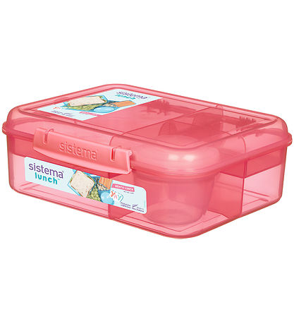 Sistema Madkasse - 1,65 L - Bento Lunch - Pink Punck Sistema Madkasse - 1,65 L - Bento Lunch - Pink Punck