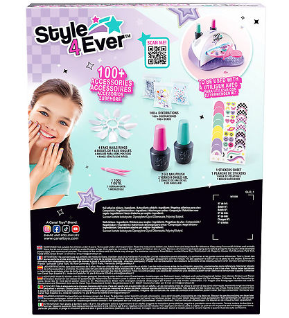 Style 4 Ever Neglekunst Gel Refillssæt Style 4 Ever Neglekunst Gel Refillssæt