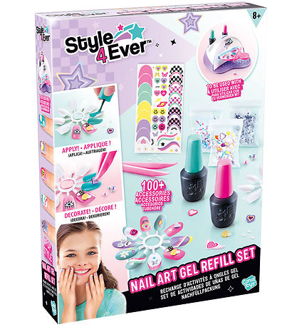 Style 4 Ever Neglekunst Gel Refillssæt Style 4 Ever Neglekunst Gel Refillssæt