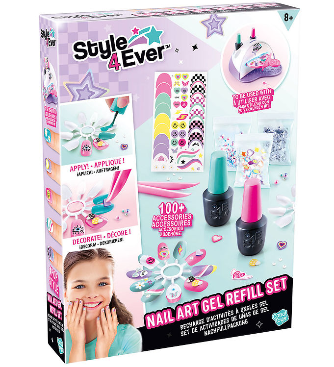 Style 4 Ever Neglekunst Gel Refillssæt